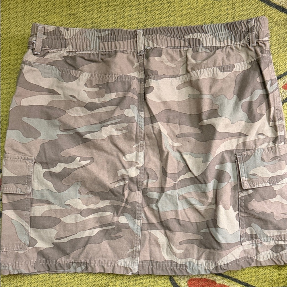 Blue rain Camouflage skirt size L - Picture 4 of 6
